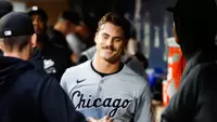 Drew Thorpe in CWS Dugout