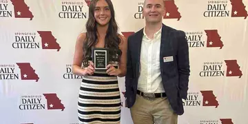Hailey Buckman earns athlete of the year award