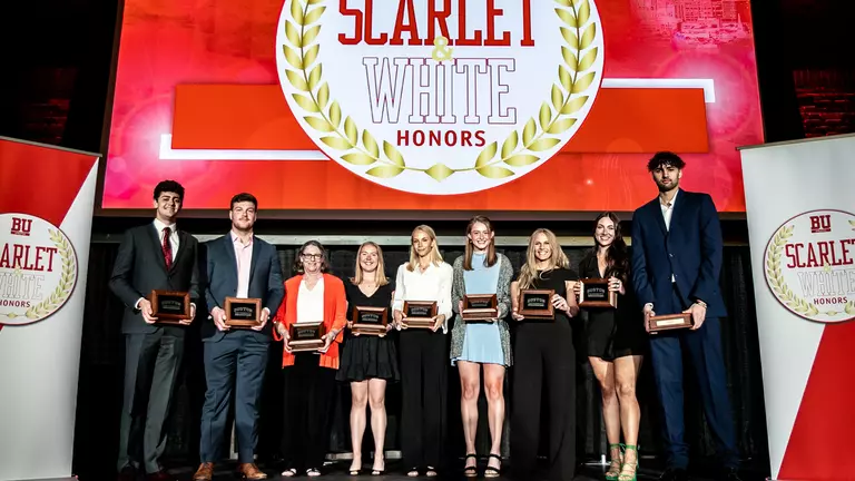 BU Athletics Celebrates Department at Scarlet & White Honors