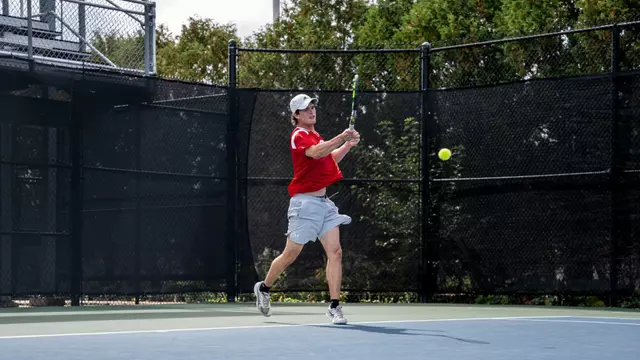 Andrew Andea Playing Tennis
