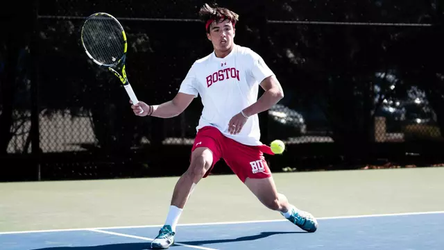 Jakob Esterowitz Playing Tennis
