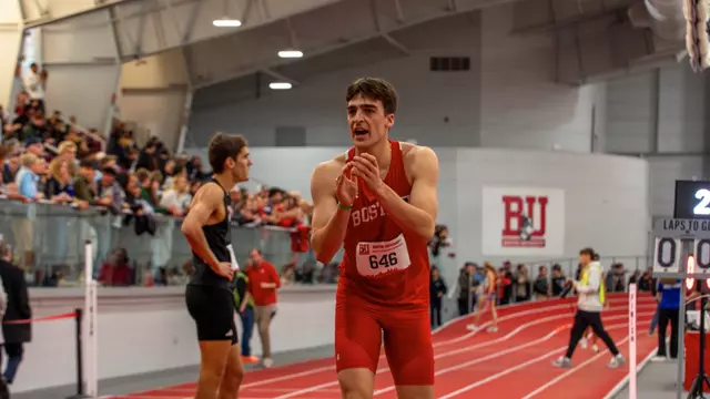Thomas Cowan Clapping Toward the Crowd