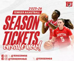 Terrier Basketball 2025-26 Season Tix Banner