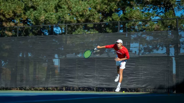Xiaoyao (David) Dai Playing Tennis
