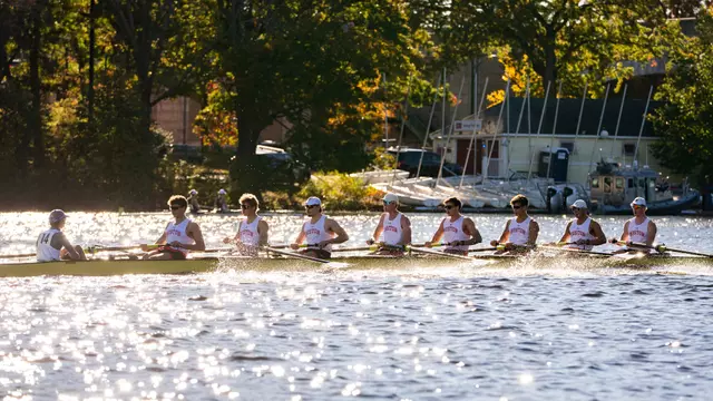 Men's Rowing competing on Day Two of 2026 Head of the Charles