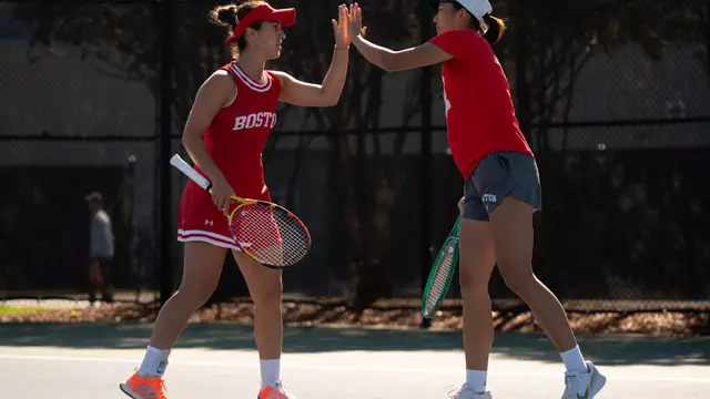 Women's tennis sees doubles play at Harvard