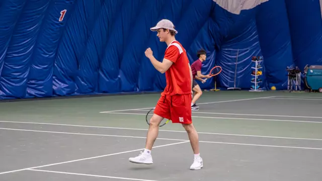 Andrew Andea Playing Tennis