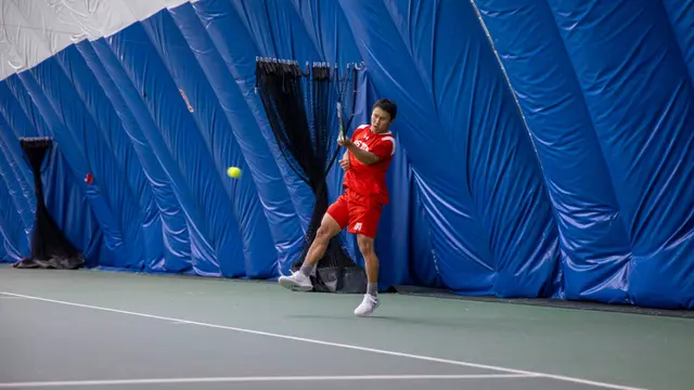 Payton Jim-On Playing Tennis