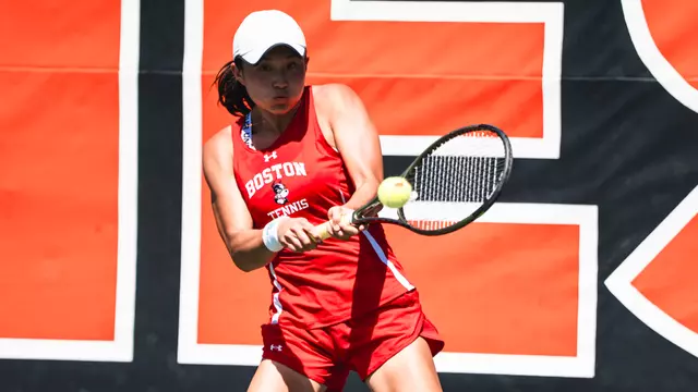 Nancy Liu playing tennis at Miami in 2026
