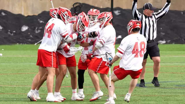 Terriers celebrate a goal in win over Army