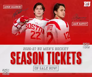 2026-27 BU men's ice hockey season tickets on sale