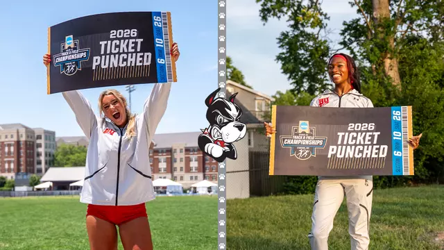 Peace Omonzane and Ellie Roan Ticket Punched Signs