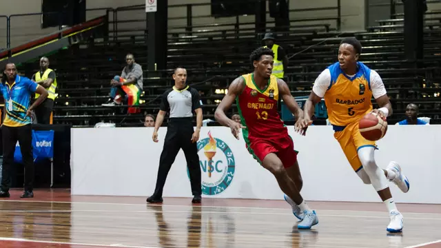 Kyrone Alexander Playing Basketball for Barbados