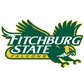 Fitchburg State College logo with a falcon