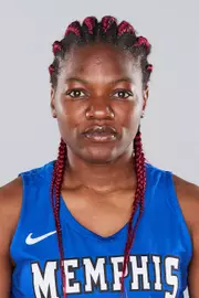 1920WBB, Women’s Basketball. Mendijadeau_Fankham_Dulcy_1920WBB_01561_TC_20190917 © University of Memphis. photo by Trey Clark.