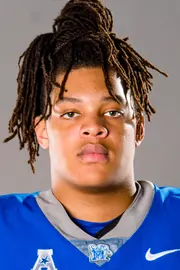 Defensive Linesman Jorhdan Brown (91) during Media Day on 06132023.