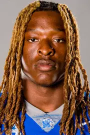 Linebacker Chatavies Johnson (8) during Media Day on 06132023.