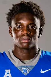 Linebacker Dedrick Smith (38) during Media Day on 06132023.