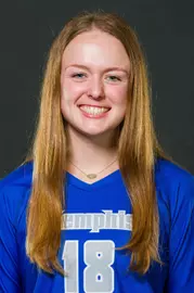 Outside Hitter Sam Drewry (18) during Media Day on 07142023.