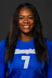 Outside Hitter Madison Rice-Locket (7) during Media Day on 07142023.