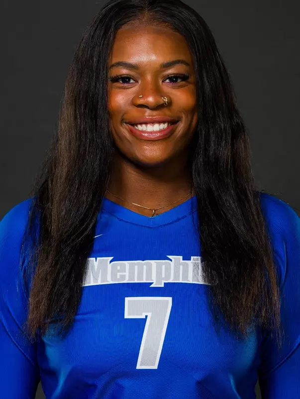 Outside Hitter Madison Rice-Locket (7) during Media Day on 07142023.