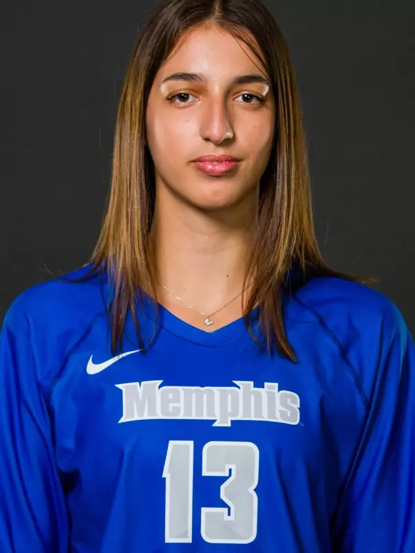 Right Side Hitter Eleftheria Baxa (13) during Media Day on 07142023.