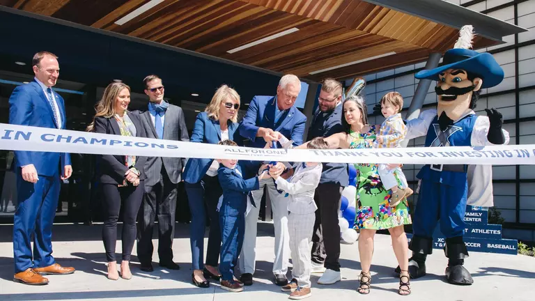 Xavier Athletics Celebrates Ribbon-Cutting For Heidt Family Champions Center