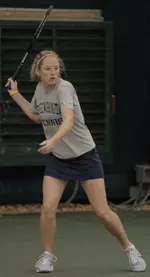 Women's Tennis' Hesling Wins Flight D-1 Singles at Hampton Roads Invitational