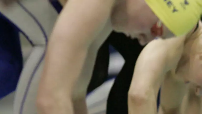 Swimming & Diving Falls in Home Opener