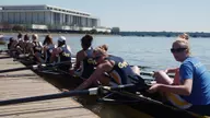 Women's Rowing Varsity 8 Defeats Georgetown