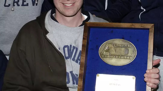 Rob McCracken was named the A-10 Coach of the Year for women's rowing Saturday at the A-10 Women's Rowing Championships.