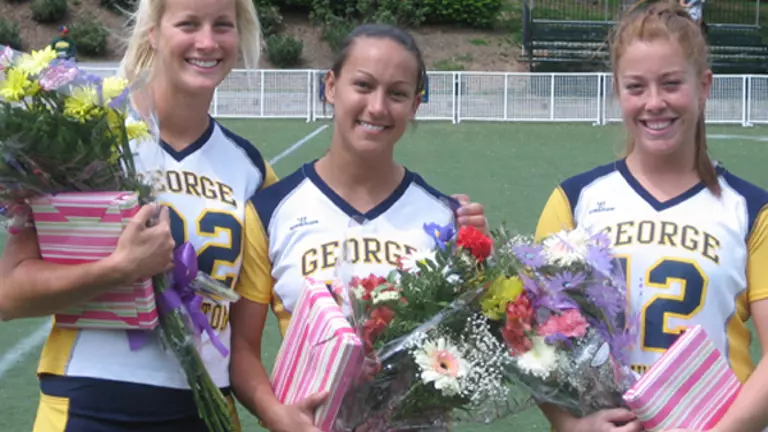 Lacrosse Season Ends With 11-10 Loss to UMass on `Senior Day'
