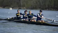 Men's Rowing Fours Victorious at Occoquan Chase