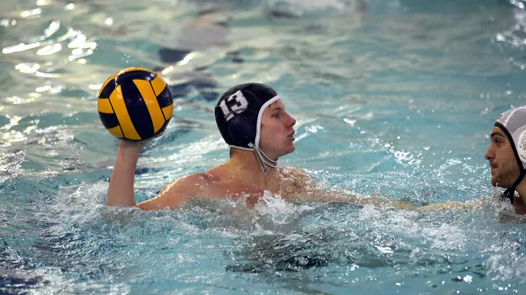 Men's Water Polo Falls to No. 17 Princeton, Tops Queens (NY)