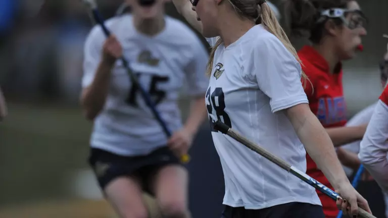 Quinn's Overtime Game-Winner Lifts GW Women's Lacrosse Over American, 12-11