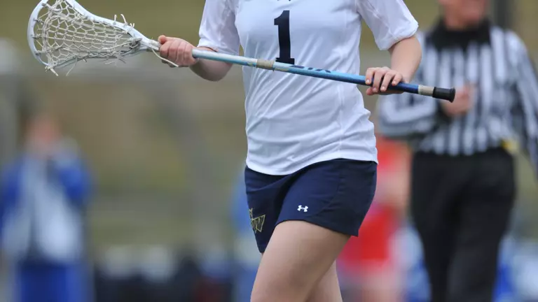 Women's Lacrosse Snaps Slide With 11-9 Win Over Saint Joseph's
