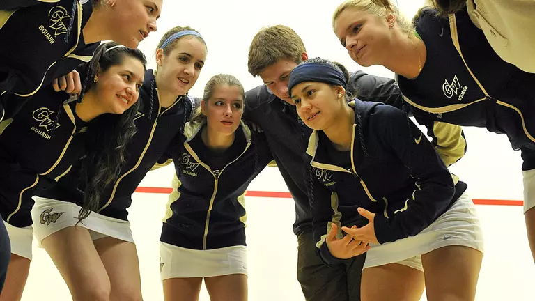 No. 11 GW Women's Squash Set for CSA Nationals
