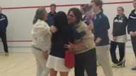 No. 11 GW Women's Squash Wins Twice on Senior Day