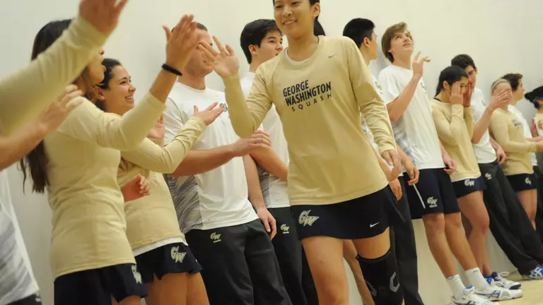 No. 7 GW Women's Squash to Play Trio of Matches This Weekend