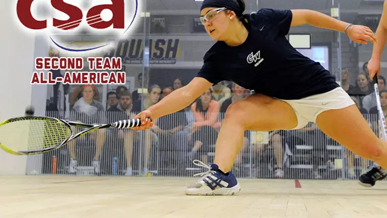 No. 8 GW Women's Squash Hits Road on Sunday