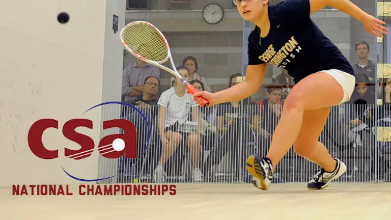 No. 8 GW Women's Squash Ready for CSA Nationals