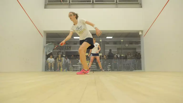 No. 8 GW Women's Squash Sweeps Saturday Doubleheader