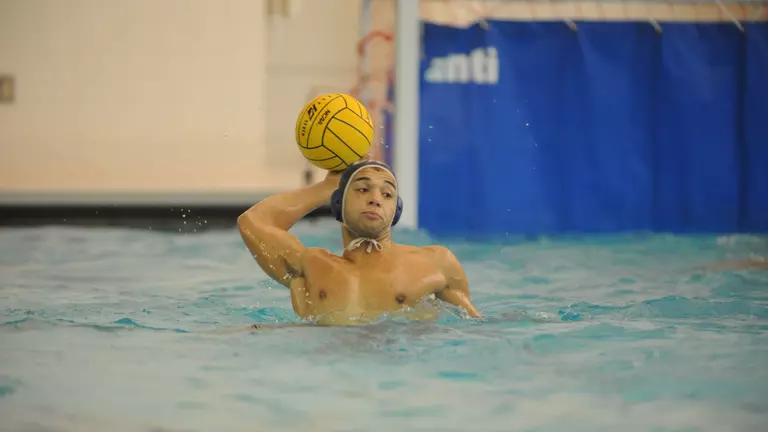 GW Men's Water Polo Splits First Day of Bison Invite