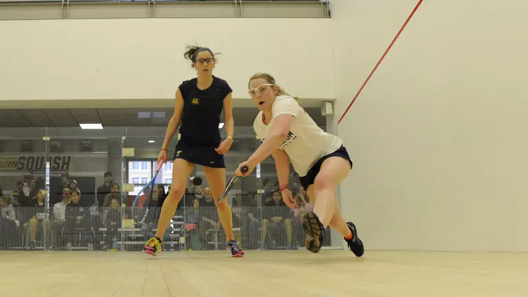 No. 13 Women's Squash Buries Johns Hopkins, 9-0