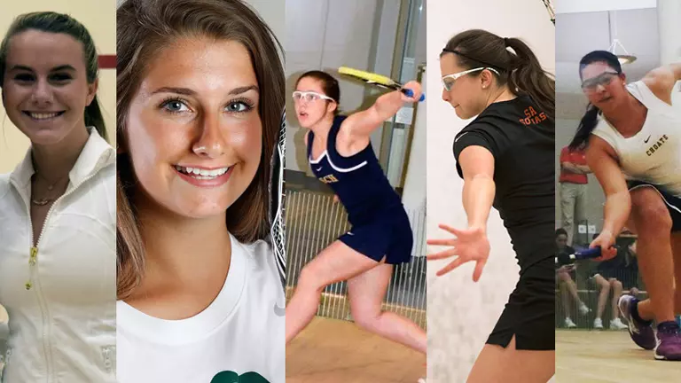 GW Women's Squash Welcomes Five for 2016-17