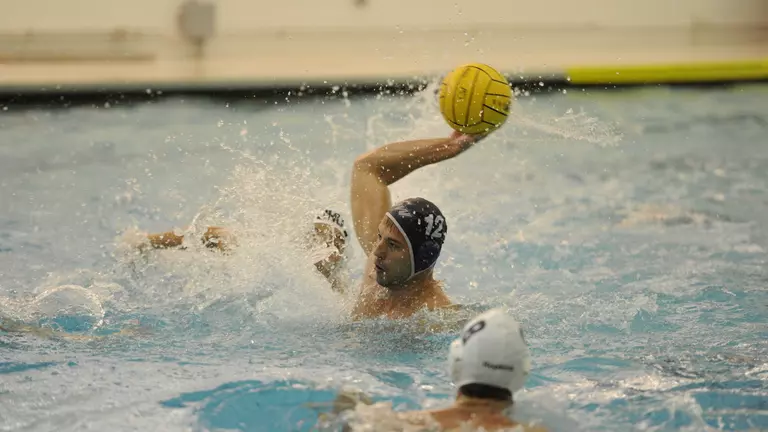 #17 GW Men's Water Polo Fires Past Navy, 15-7