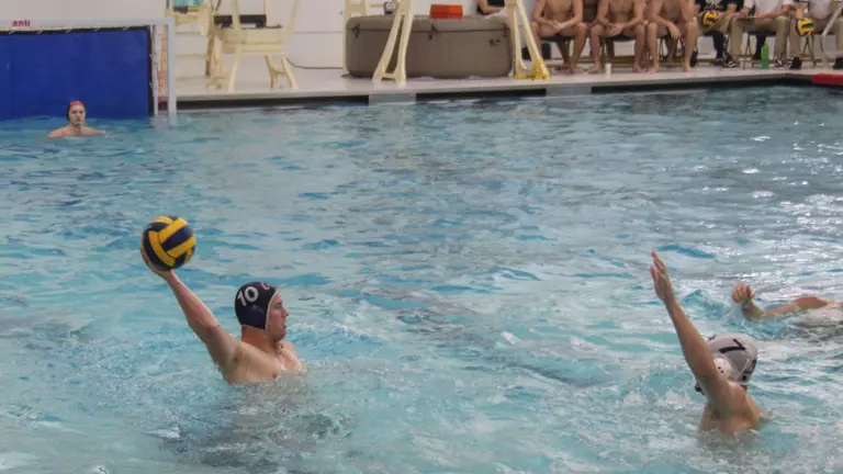 Men's Water Polo Surges Past Johns Hopkins