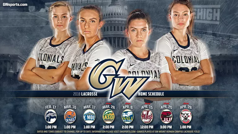 Lacrosse Releases 2018 Schedule