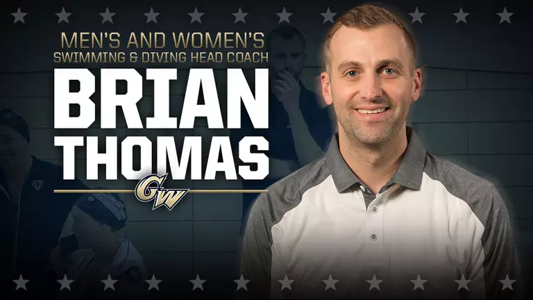 Brian Thomas Named GW Swimming & Diving Coach