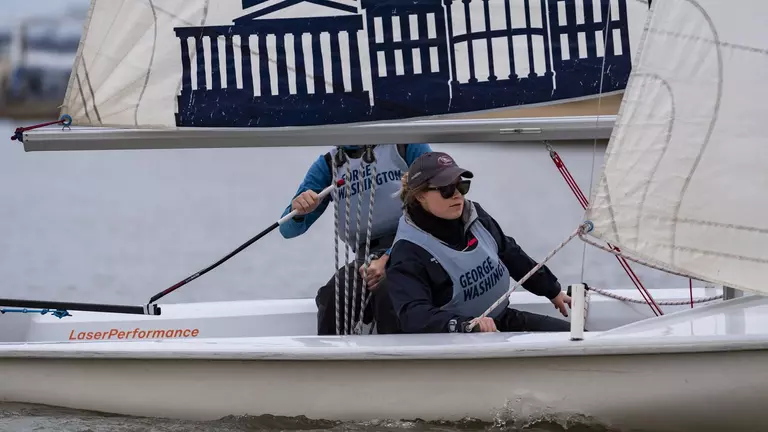Sailing Opens Spring With GW Team Race